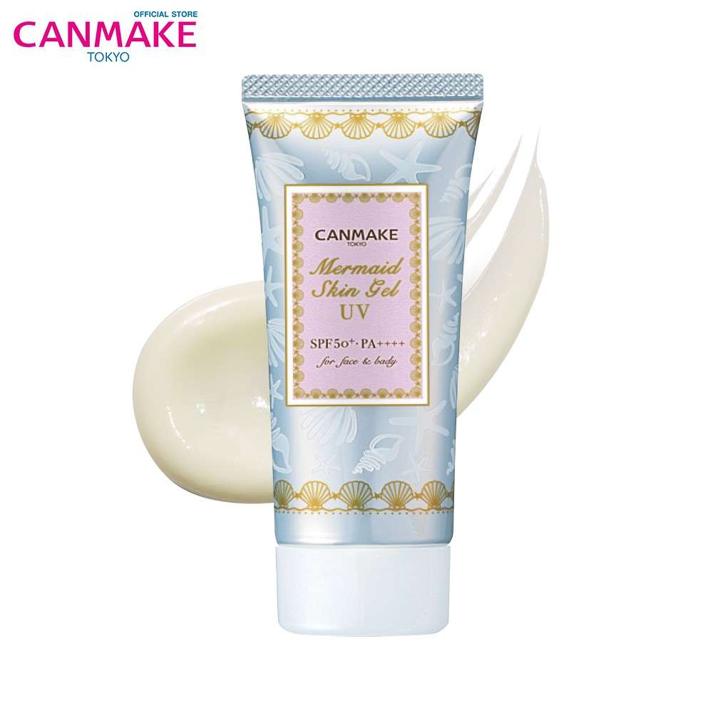 กันแดดทาหน้า Canmake Mermaid Skin Gel UV SPF50+