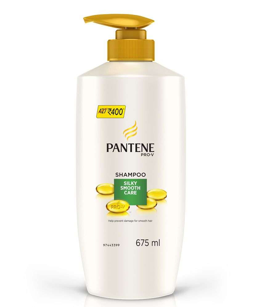 แชมพูเร่งผมยาว Pantene Silky Smooth Care Shampoo