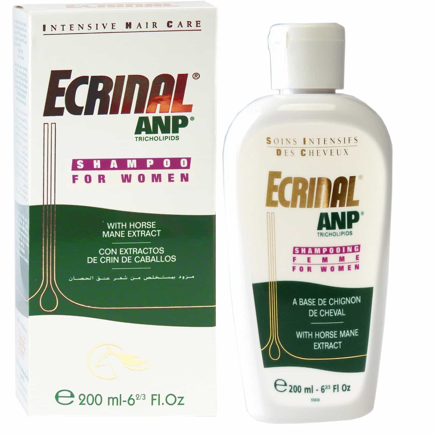 ยาสระผมผมยาวเร็ว Ecrinal Shampoo