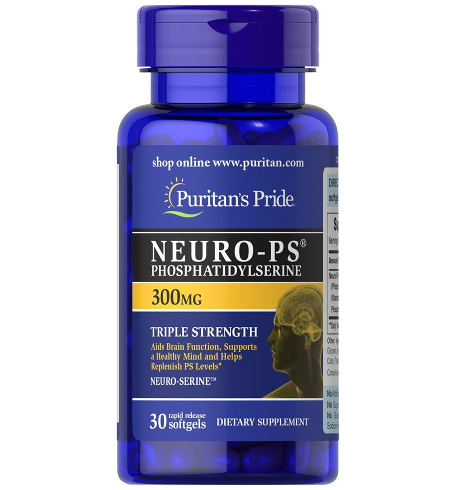 ยาบำรุงสมอง ความจำ Puritan s Pride Neuro-PS 300 mg
