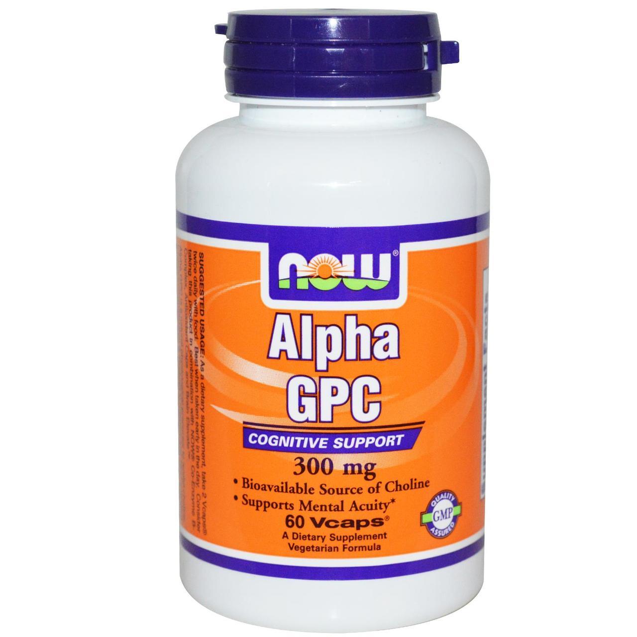 อาหารเสริมบํารุงสมอง ผู้สูงอายุ Alpha GPC 300 mg