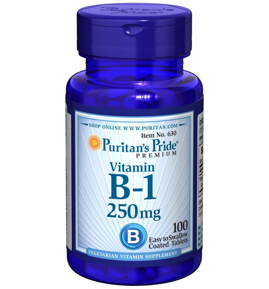 อาหารเสริมบำรุงสายตา ยี่ห้อ Puritan's Pride Vitamin B-1