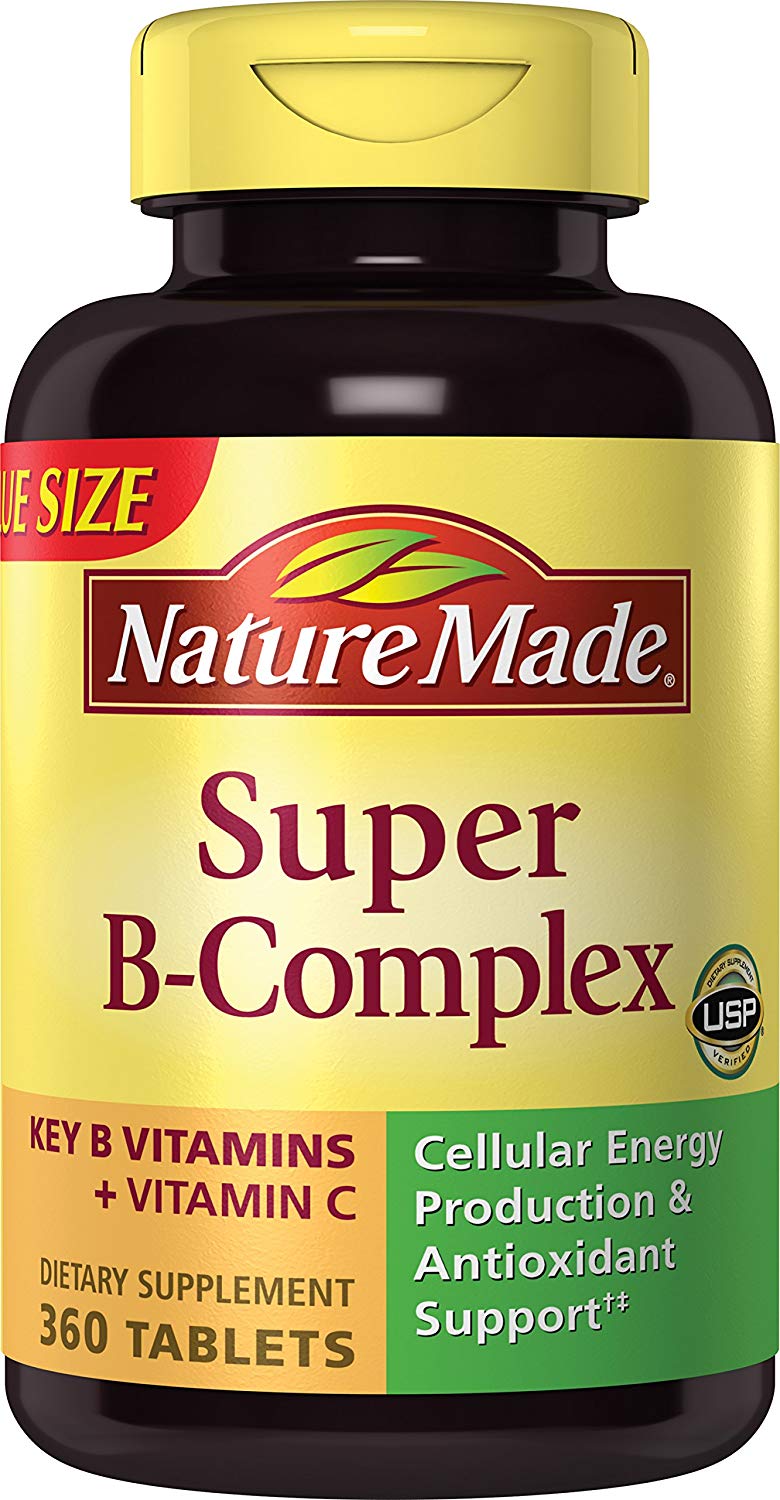 วิตามินบีรวมยี่ห้อ Nature Made Super B-Complex