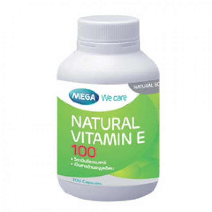 วิตามินช่วยนอนหลับ Mega we care Natural Vitamin E