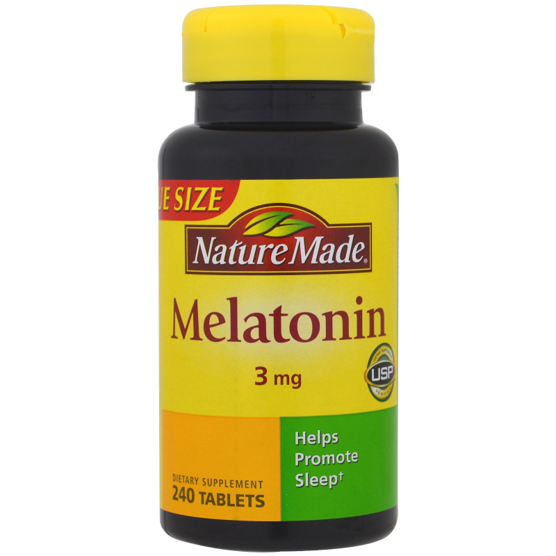 วิตามินนอนหลับ Nature Made เมลาโทนิน (Melatonin)