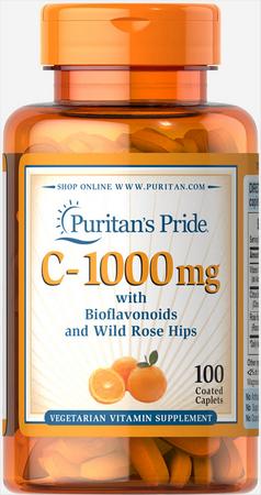 วิตามินซีขาว Puritan’s Pride Vitamin C 500 mg