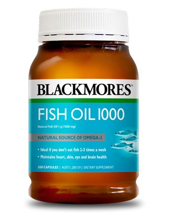 วิตามินบํารุงร่างกายที่ดีที่สุด Blackmores Fish Oil 100